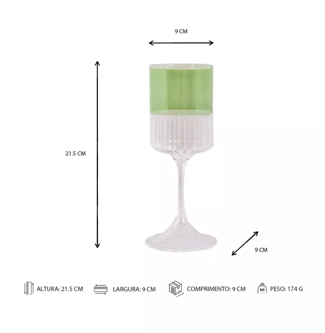 Taça Para Vinho Eve