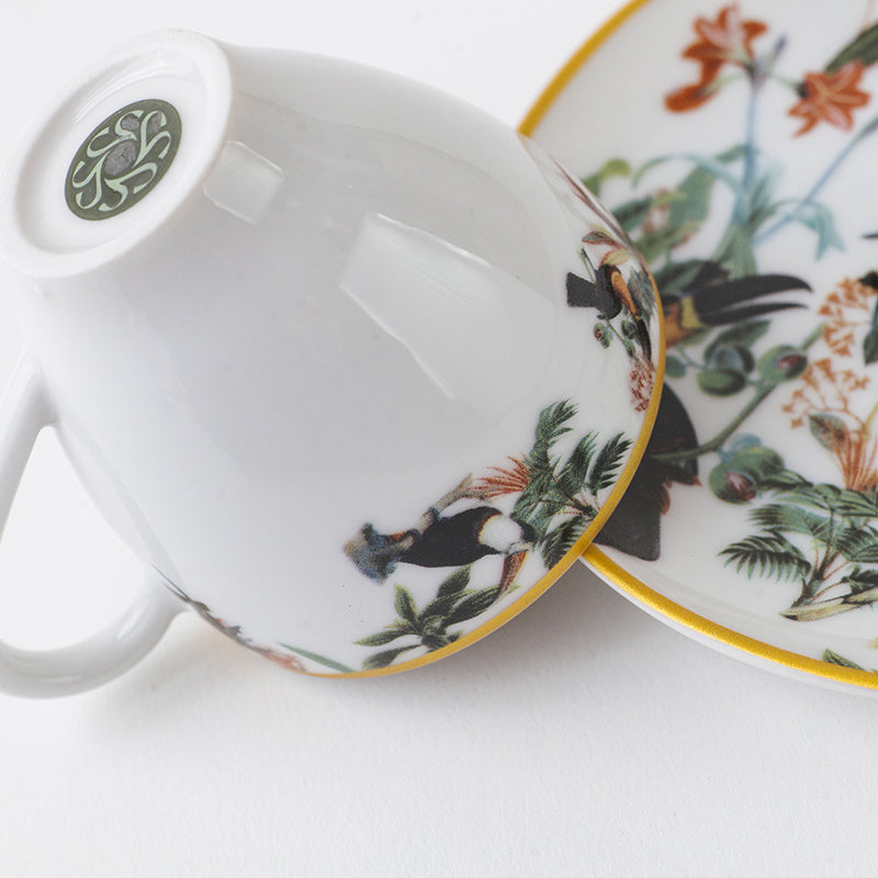 Kit Xícaras de Café "Coleção Prato Brasil" 12 peças