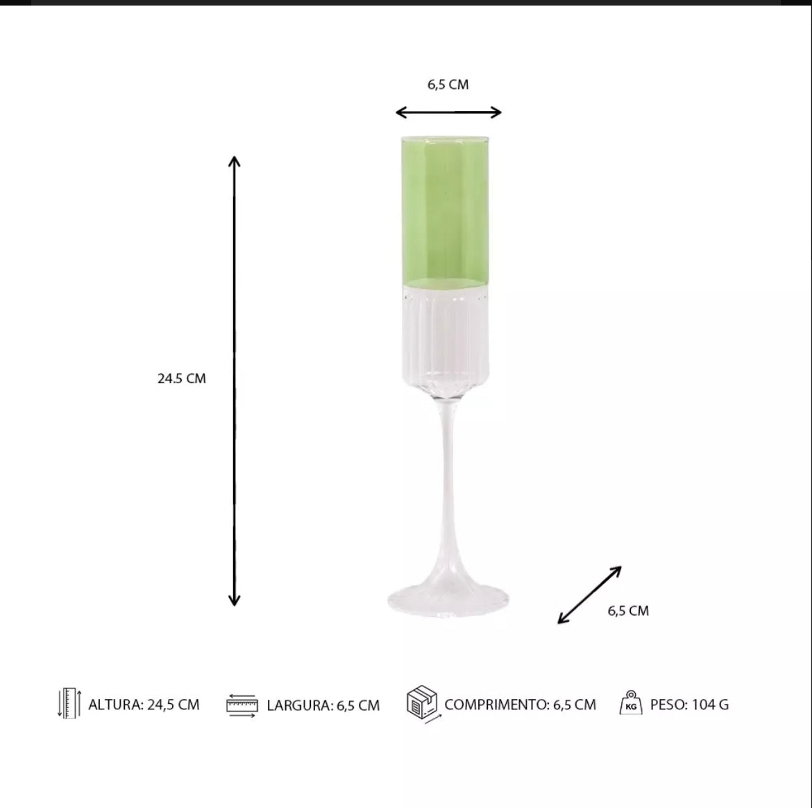Taça Para Espumante Eve