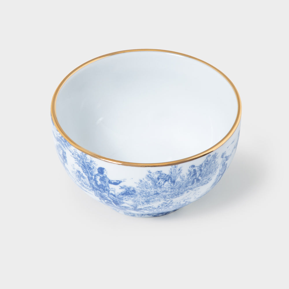 Bowl Porcelana especial Coleção "Toile de Jouy"