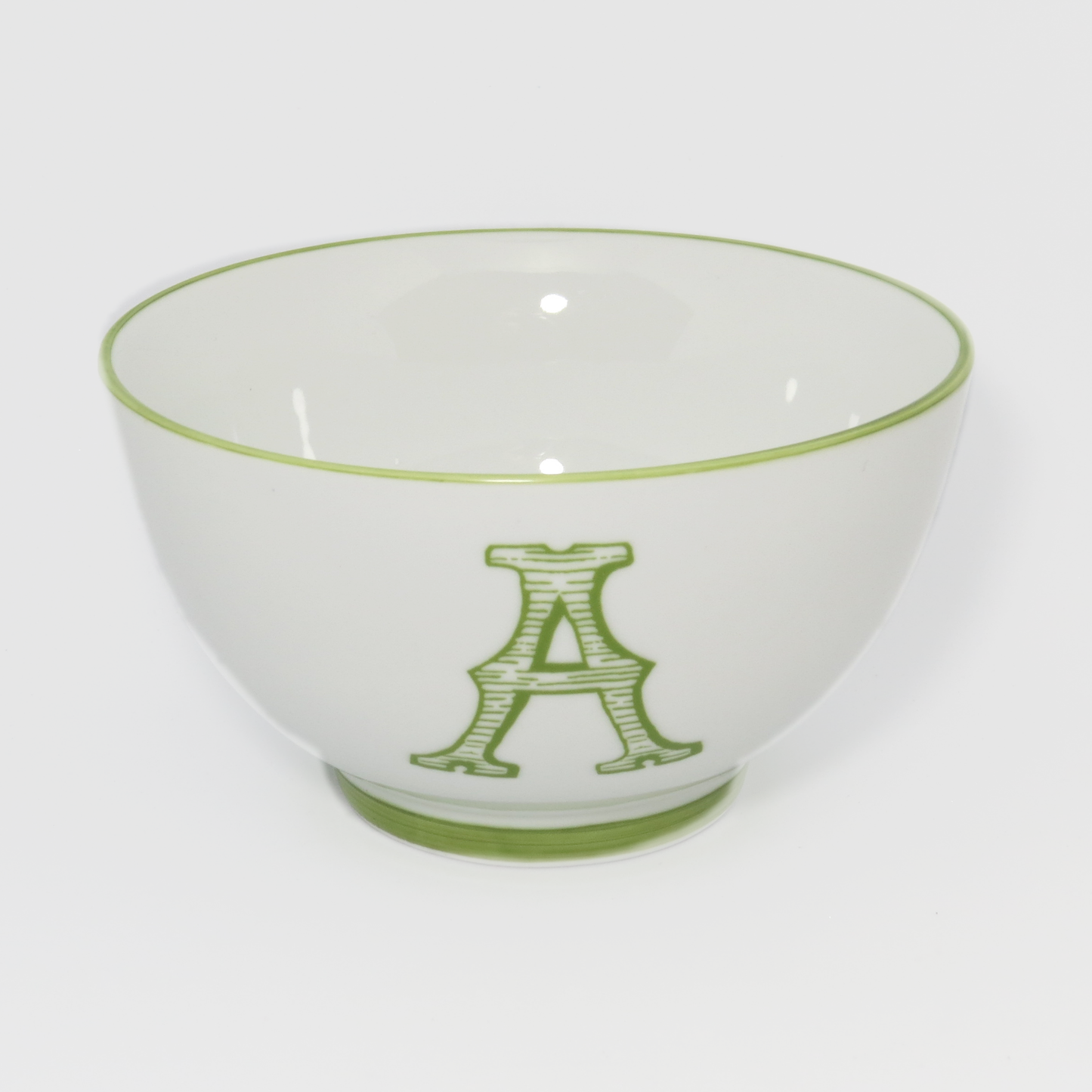 Bowl Vaso Grand Coleção "Monograma" Verde